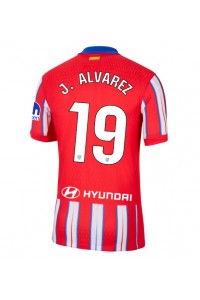 Fotbalové Dres Atletico Madrid Julian Alvarez #19 Domácí Oblečení 2024-25 Krátký Rukáv